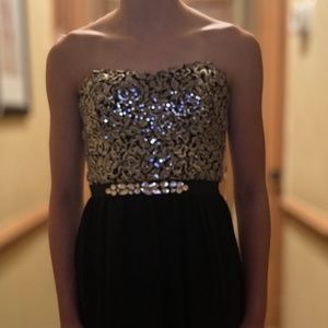 I.N. San Francisco Strappy Mini Dress